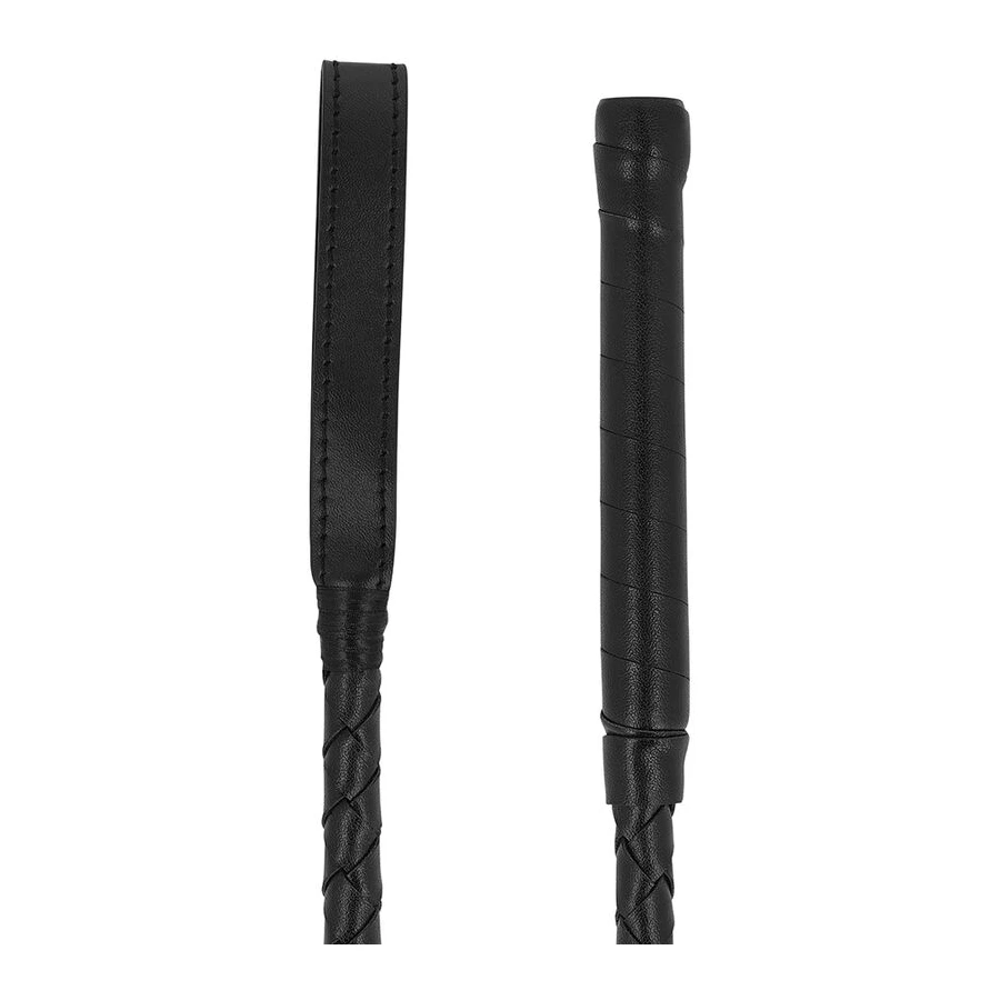 DARKNESS - CHICOTE FETICHE PRETO BDSM FINE
